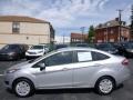Ingot Silver Metallic - Fiesta S Sedan Photo No. 4