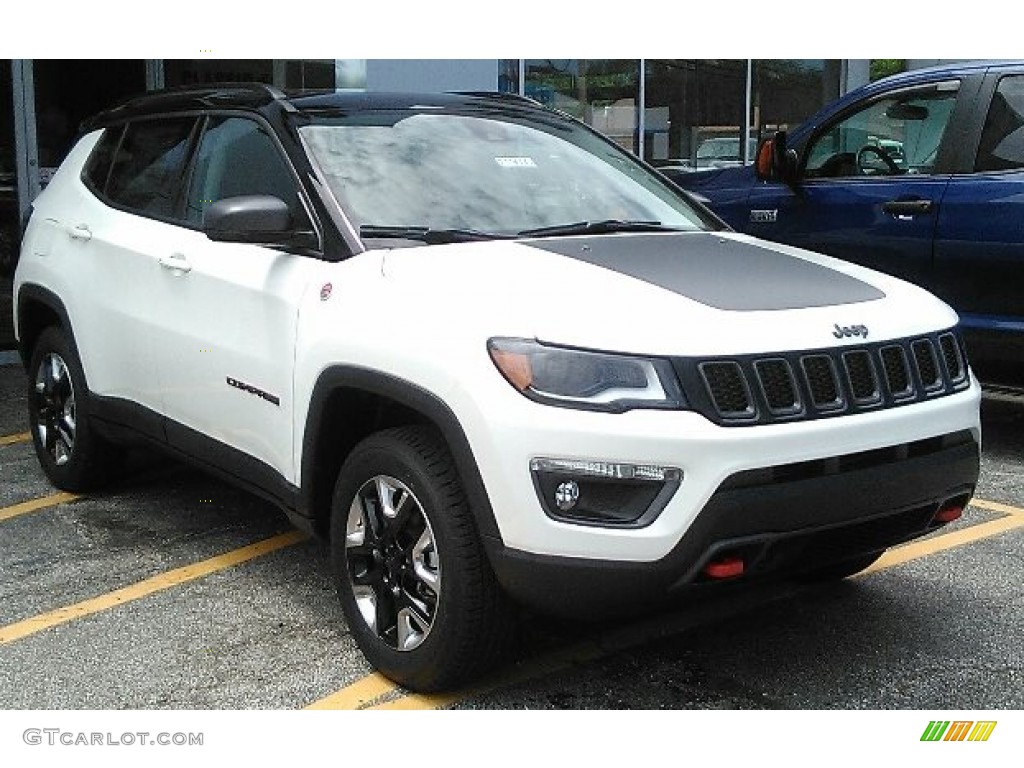 2017 Bright White Jeep Compass Trailhawk 4x4 120622800