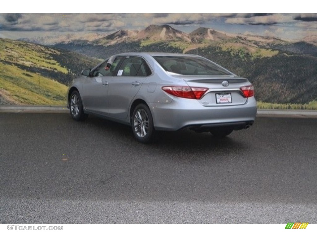 2017 Camry SE - Celestial Silver Metallic / Black photo #3