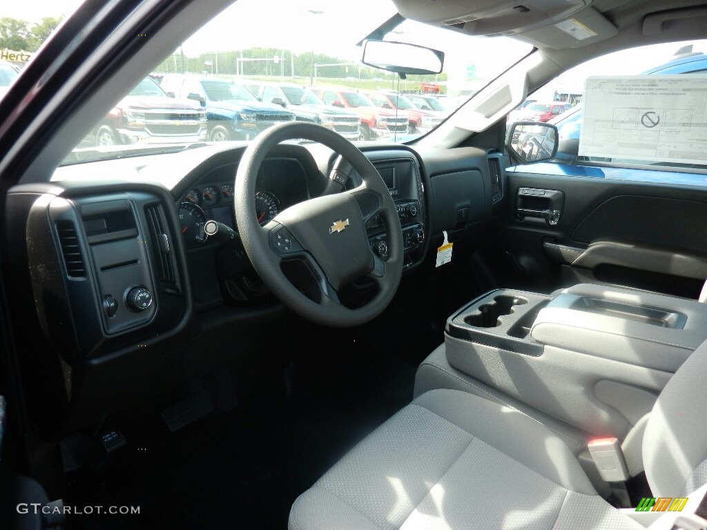 2017 Silverado 1500 WT Regular Cab - Graphite Metallic / Dark Ash/Jet Black photo #7