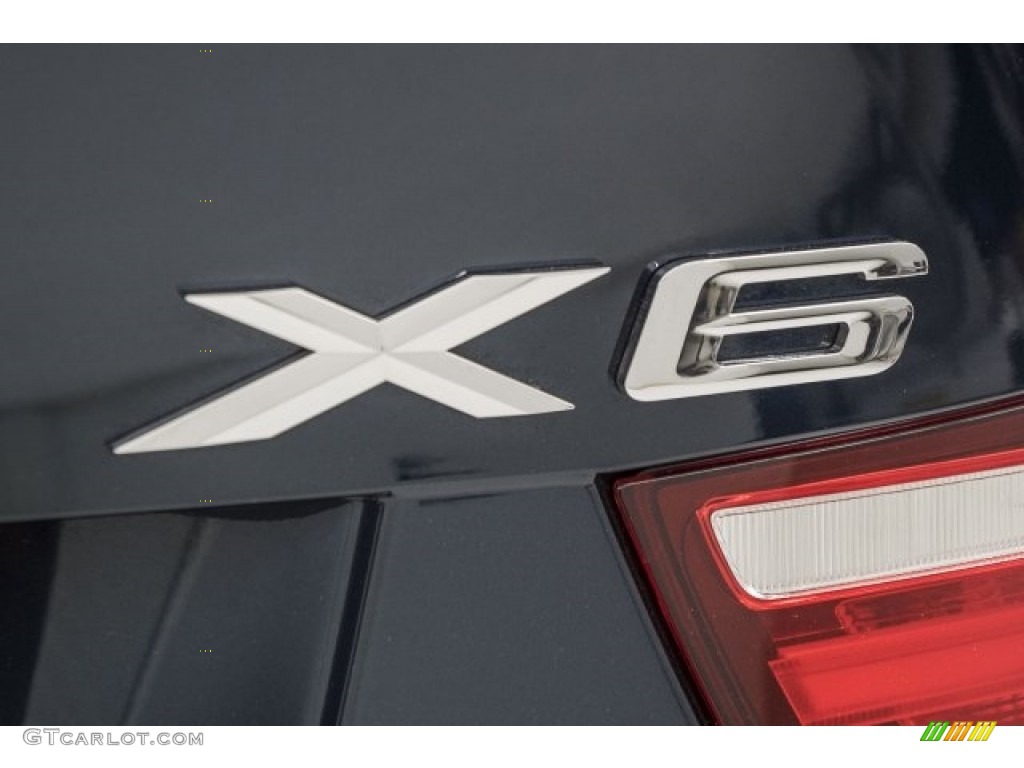 2014 X6 xDrive35i - Midnight Blue Metallic / Black photo #7