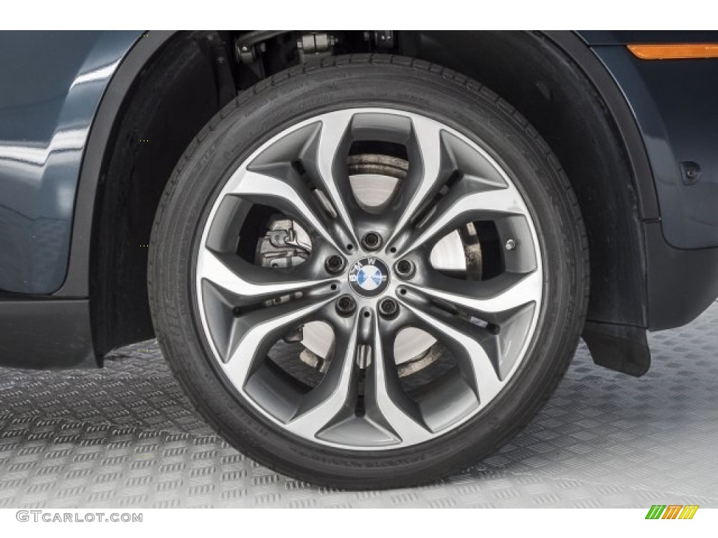 2014 X6 xDrive35i - Midnight Blue Metallic / Black photo #8