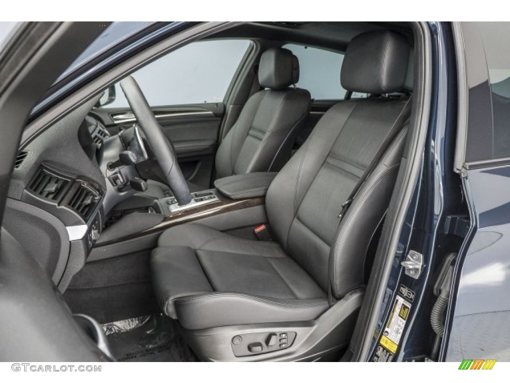 2014 X6 xDrive35i - Midnight Blue Metallic / Black photo #28