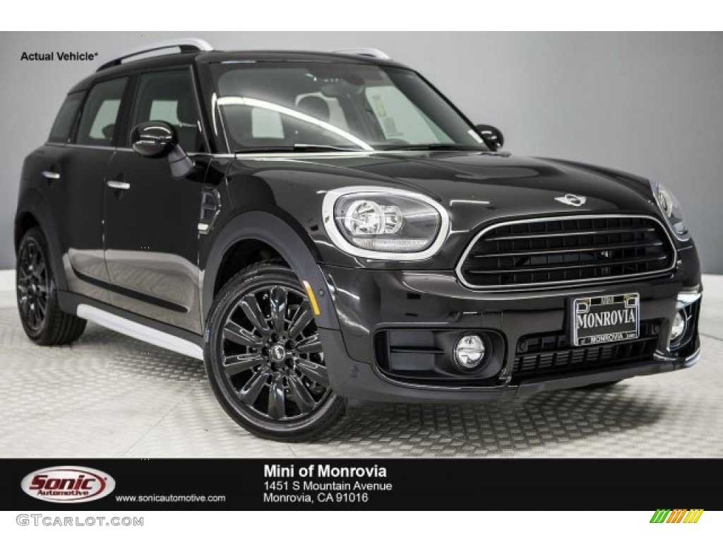 2017 Countryman Cooper - Midnight Black Metallic / Carbon Black photo #1