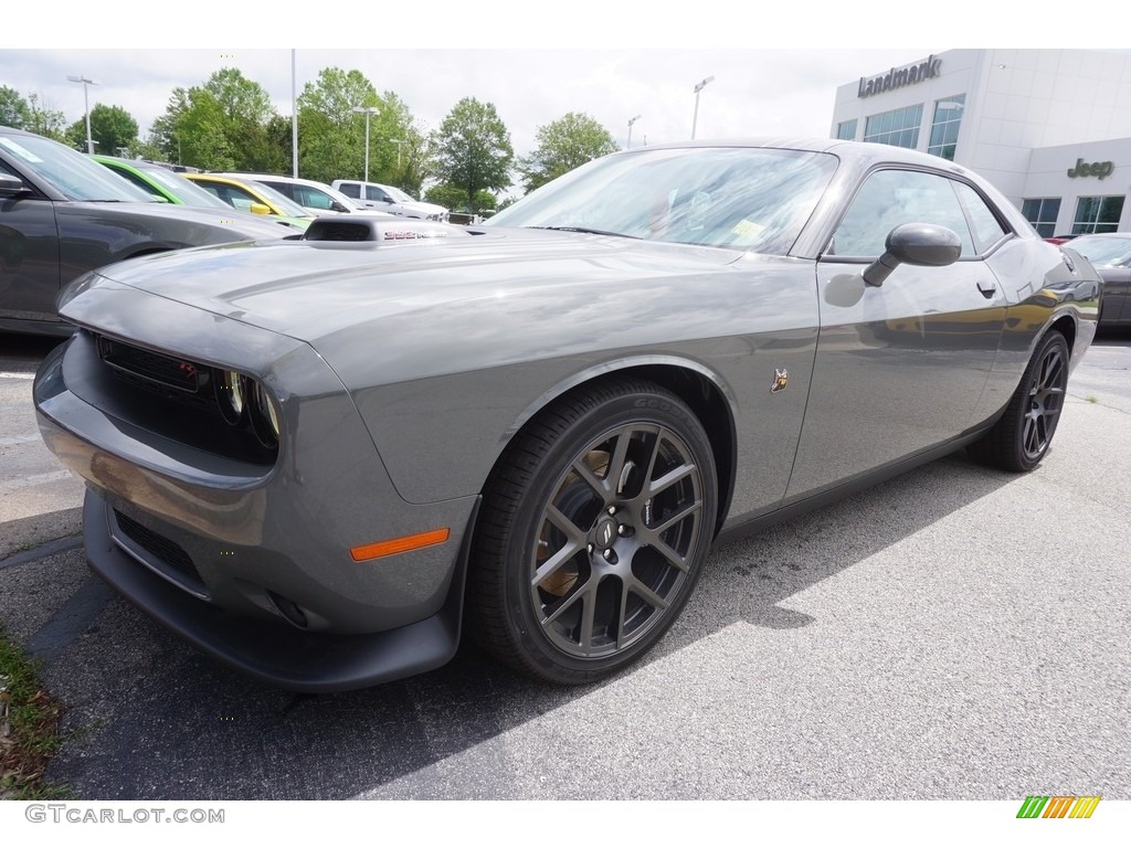 Destroyer Grey Dodge Challenger