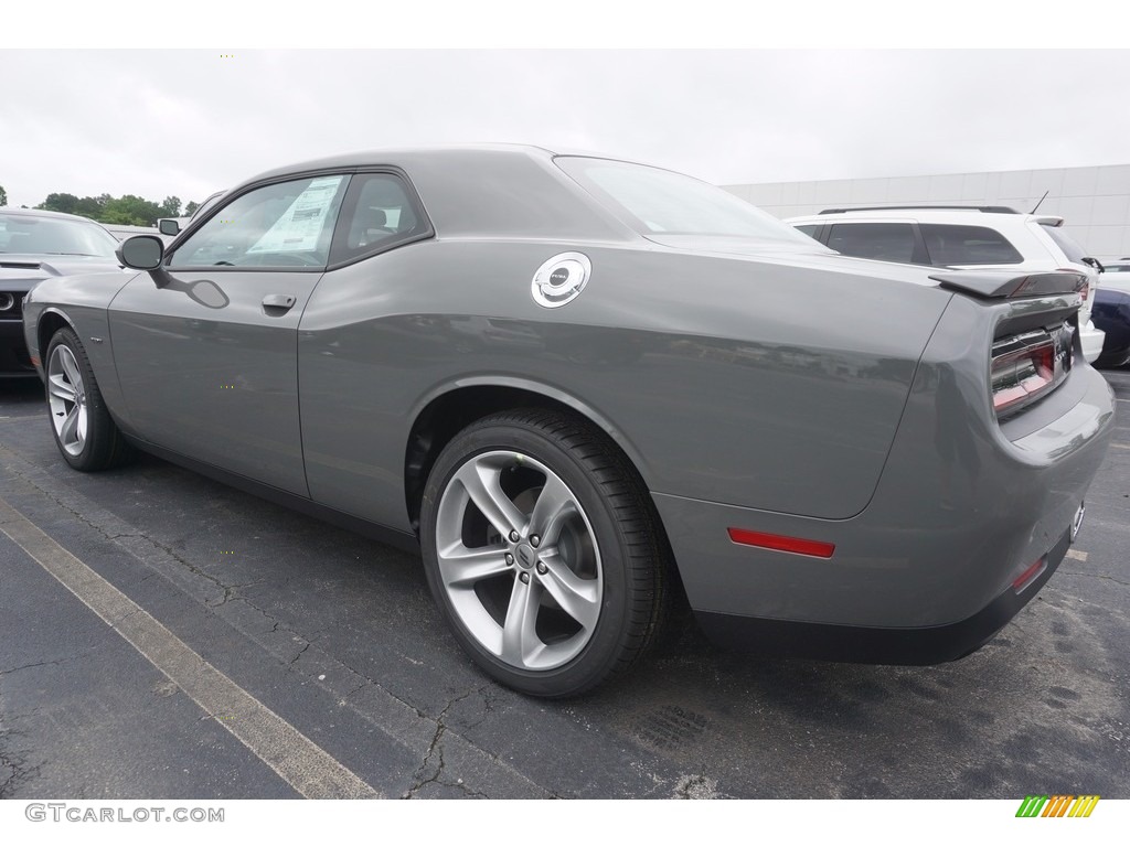 2017 Challenger R/T - Destroyer Grey / Black photo #2