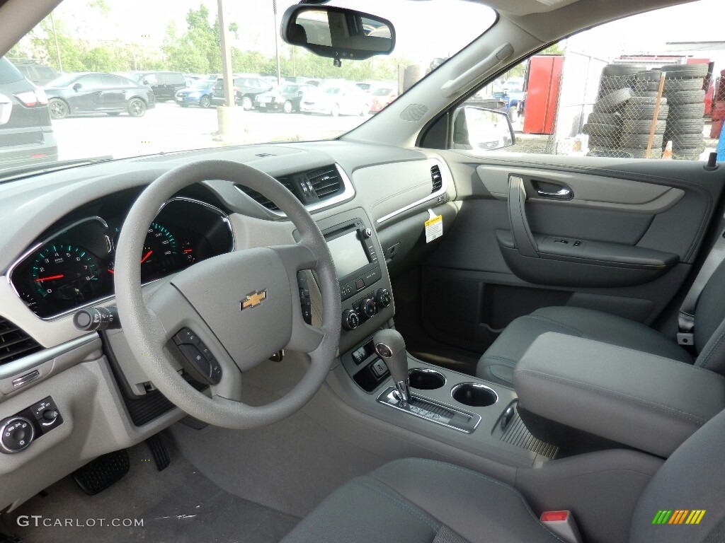 2017 Traverse LS - Summit White / Dark Titanium/Light Titanium photo #7