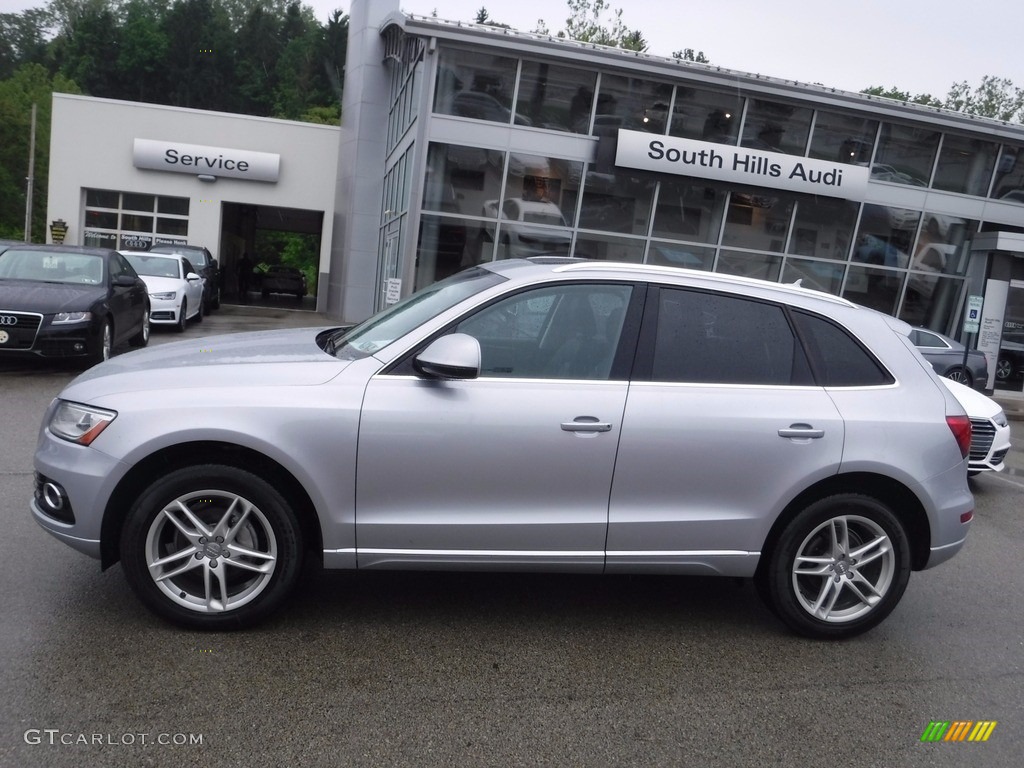 2016 Q5 2.0 TFSI Premium quattro - Florett Silver Metallic / Black photo #2