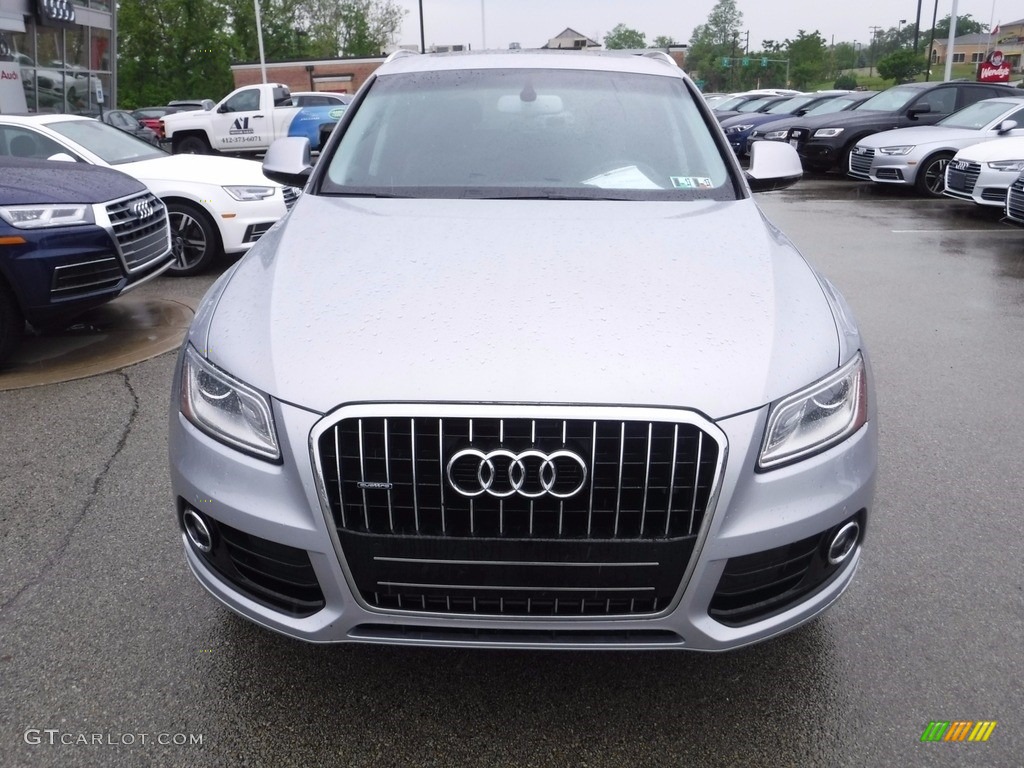 2016 Q5 2.0 TFSI Premium quattro - Florett Silver Metallic / Black photo #6