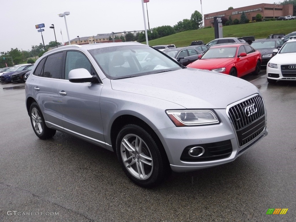 2016 Q5 2.0 TFSI Premium quattro - Florett Silver Metallic / Black photo #8