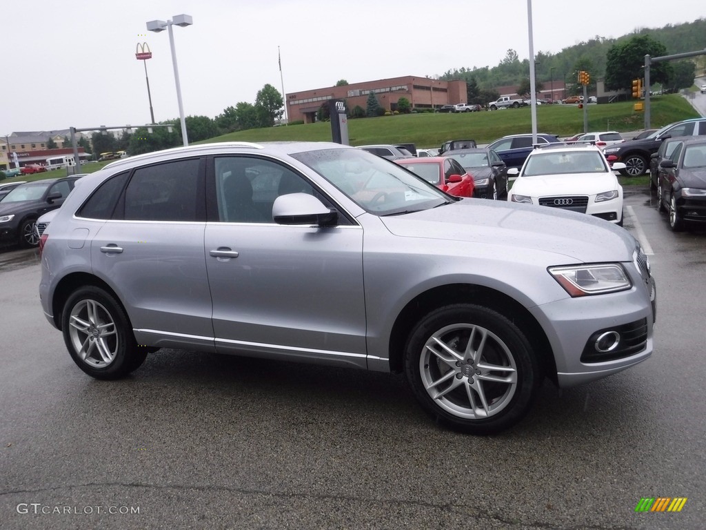 2016 Q5 2.0 TFSI Premium quattro - Florett Silver Metallic / Black photo #9