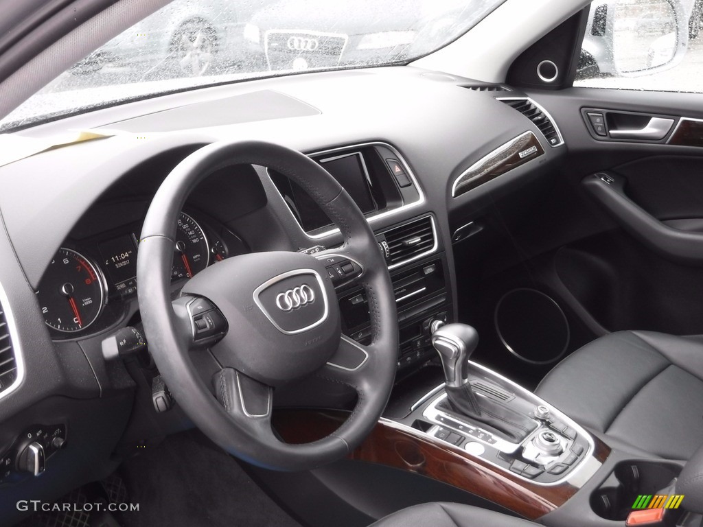 2016 Q5 2.0 TFSI Premium quattro - Florett Silver Metallic / Black photo #20