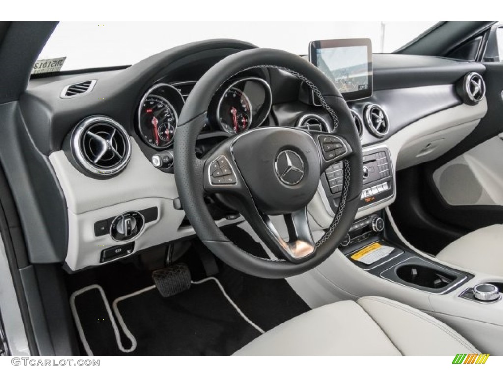 2018 Mercedes-Benz CLA 250 Coupe Crystal Grey Dashboard Photo #120644798