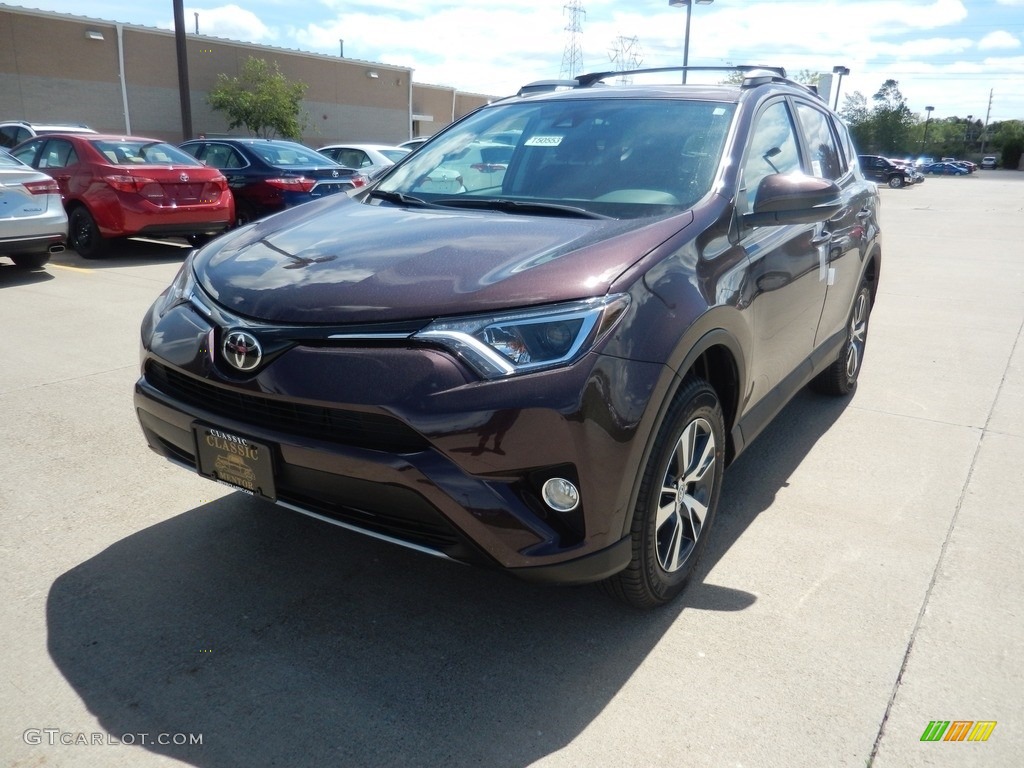 2017 RAV4 XLE - Black / Black photo #1