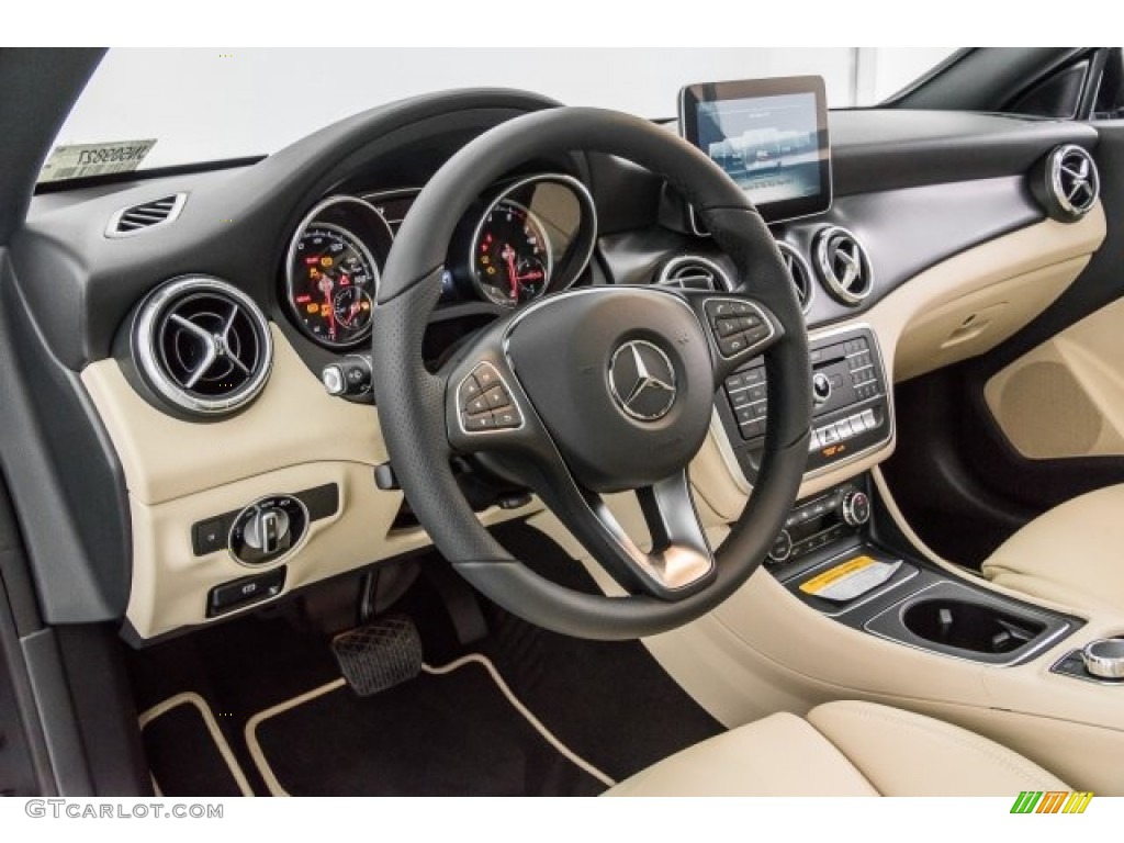 2018 Mercedes-Benz CLA 250 Coupe Sahara Beige Dashboard Photo #120645272