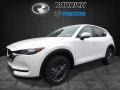 2017 Crystal White Pearl Mazda CX-5 Touring AWD  photo #4