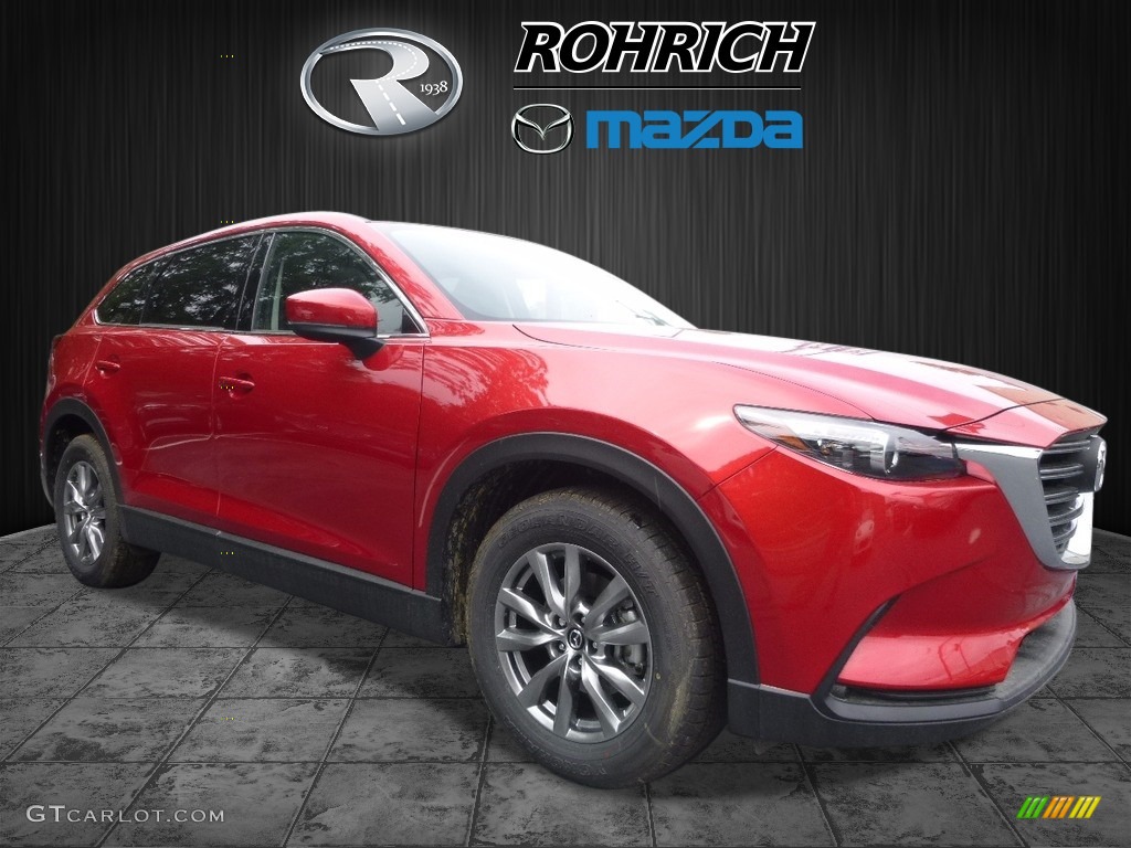 2017 CX-9 Touring AWD - Soul Red Metallic / Black photo #1