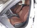2017 Audi A4 Nougat Brown Interior Front Seat Photo