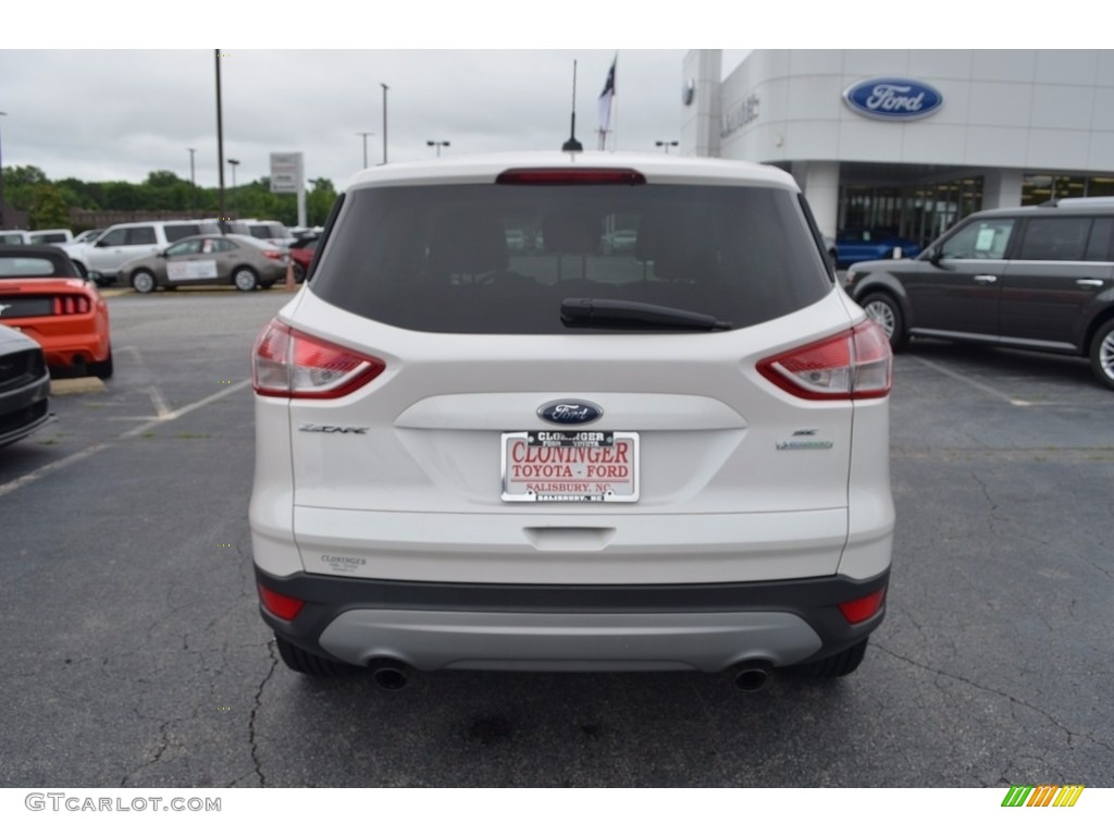2014 Escape SE 1.6L EcoBoost - White Platinum / Medium Light Stone photo #4