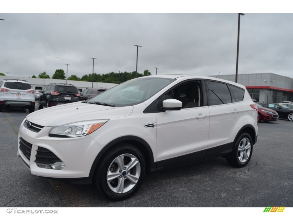 2014 Escape SE 1.6L EcoBoost - White Platinum / Medium Light Stone photo #6