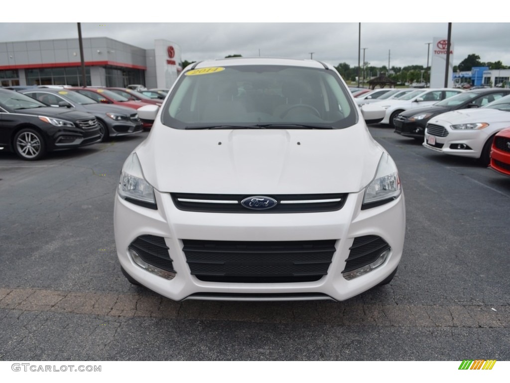 2014 Escape SE 1.6L EcoBoost - White Platinum / Medium Light Stone photo #7