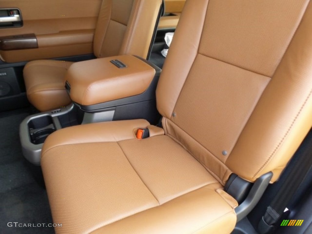 Red Rock/Black Interior 2017 Toyota Sequoia Platinum 4x4 Photo #120647384