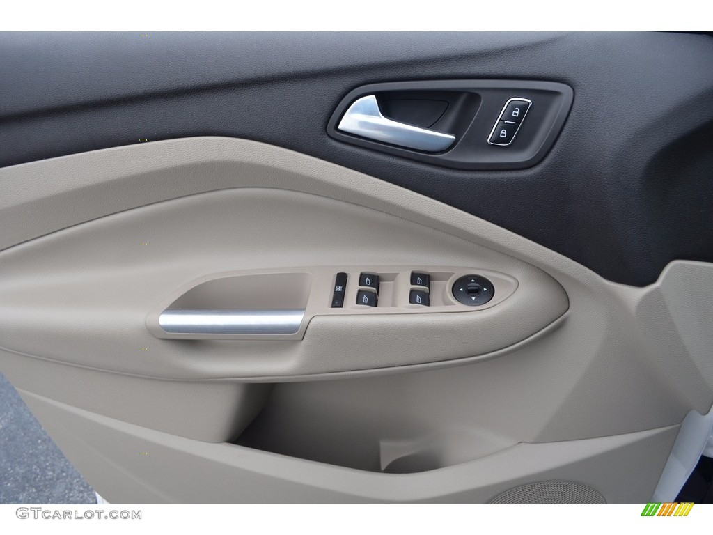 2014 Escape SE 1.6L EcoBoost - White Platinum / Medium Light Stone photo #8