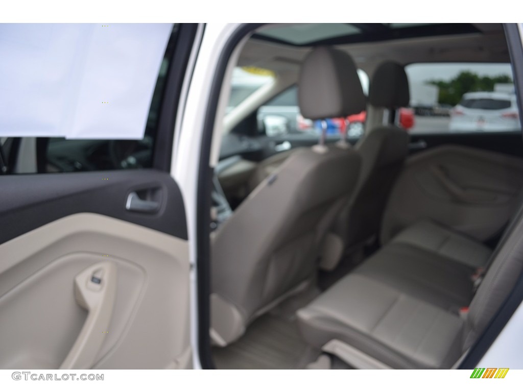 2014 Escape SE 1.6L EcoBoost - White Platinum / Medium Light Stone photo #12