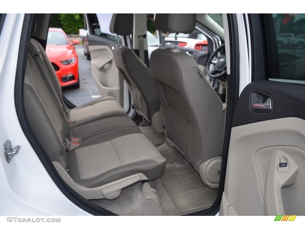 2014 Escape SE 1.6L EcoBoost - White Platinum / Medium Light Stone photo #14