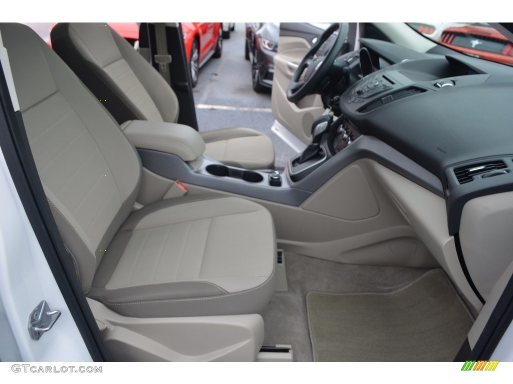 2014 Escape SE 1.6L EcoBoost - White Platinum / Medium Light Stone photo #16