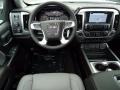 Dark Ash/Jet Black 2017 GMC Sierra 1500 SLT Double Cab 4WD Dashboard