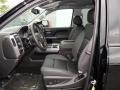  2017 Sierra 1500 SLT Double Cab 4WD Jet Black Interior