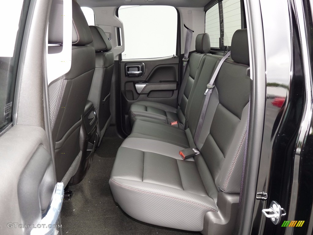 2017 GMC Sierra 1500 SLT Double Cab 4WD Rear Seat Photo #120649685