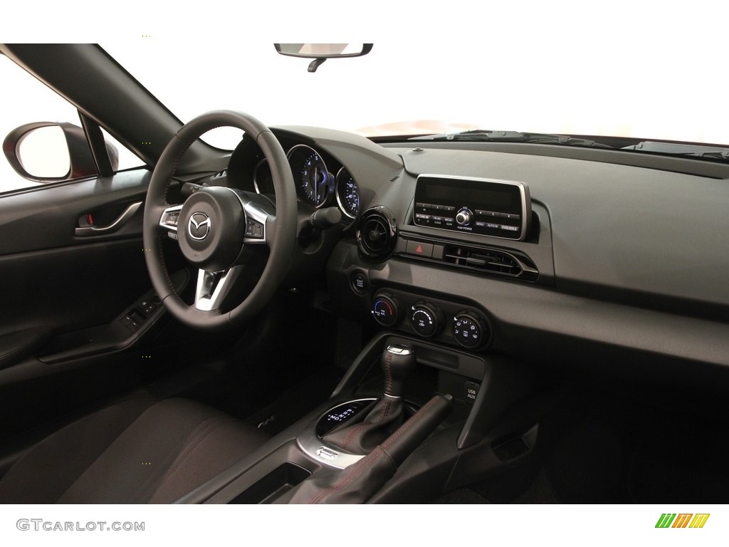 2016 Mazda MX-5 Miata Sport Roadster Black Dashboard Photo #120650681
