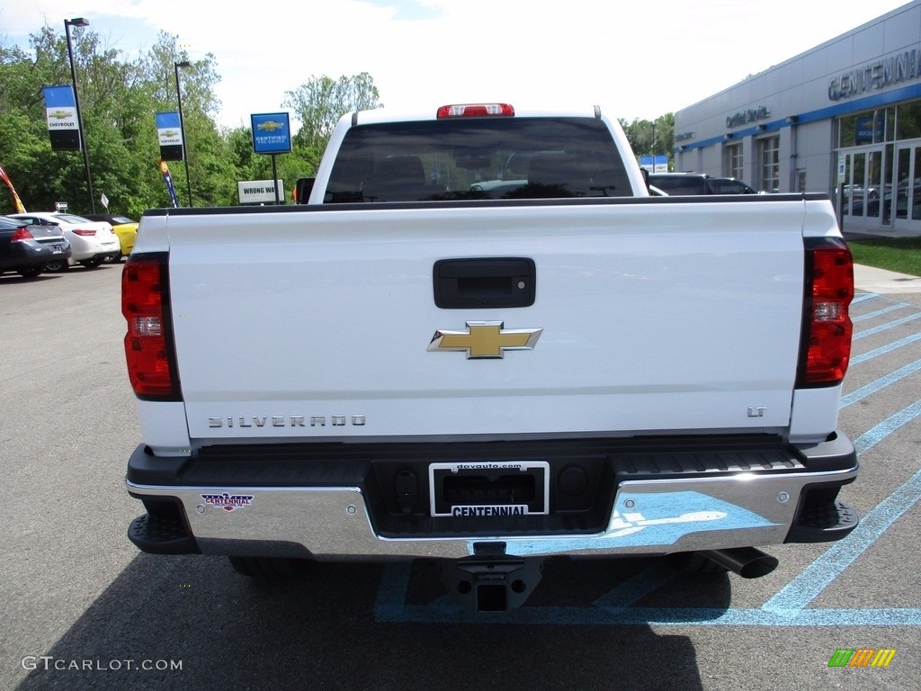 2017 Silverado 2500HD LT Double Cab 4x4 - Summit White / Jet Black photo #5