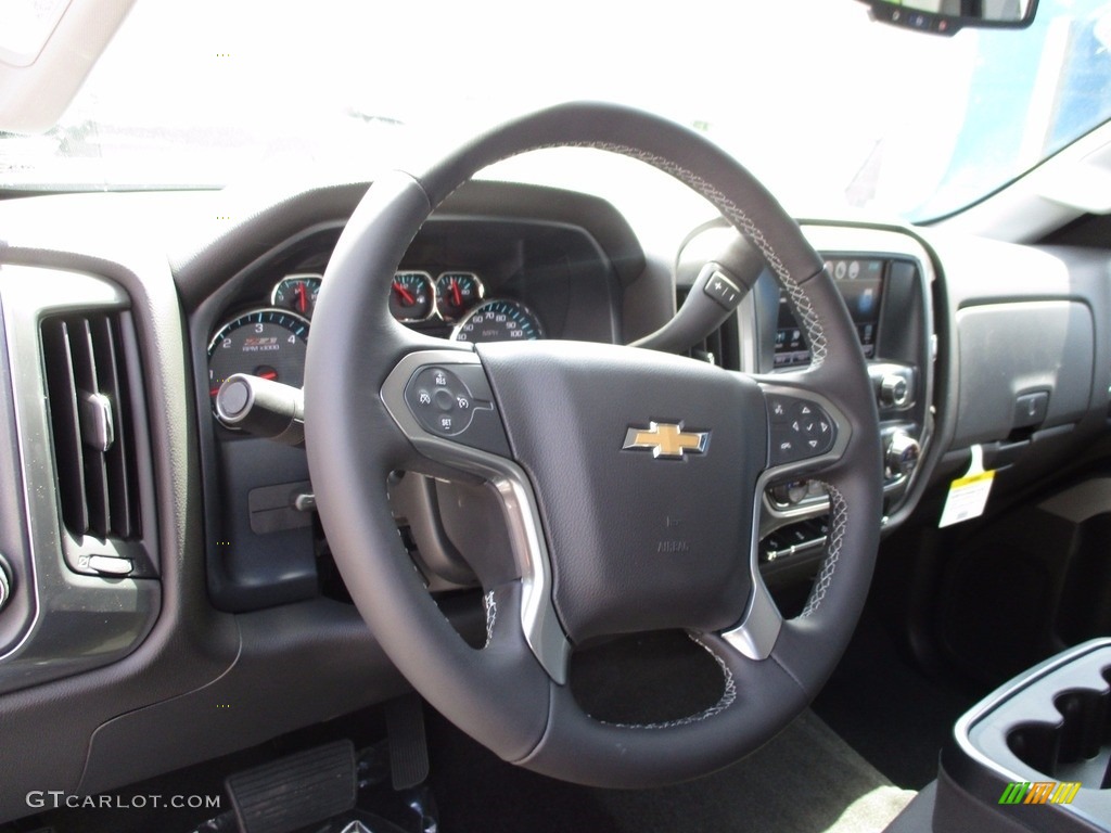 2017 Silverado 2500HD LT Double Cab 4x4 - Summit White / Jet Black photo #14