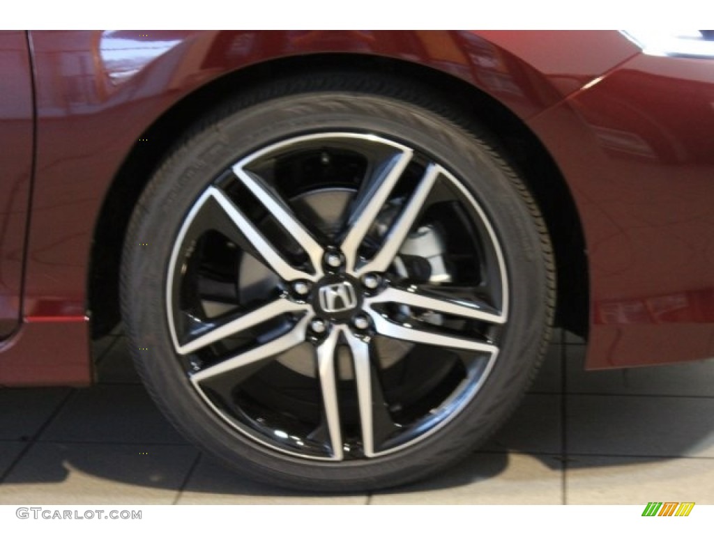 2017 Accord Sport Sedan - Crimson Pearl / Black photo #2