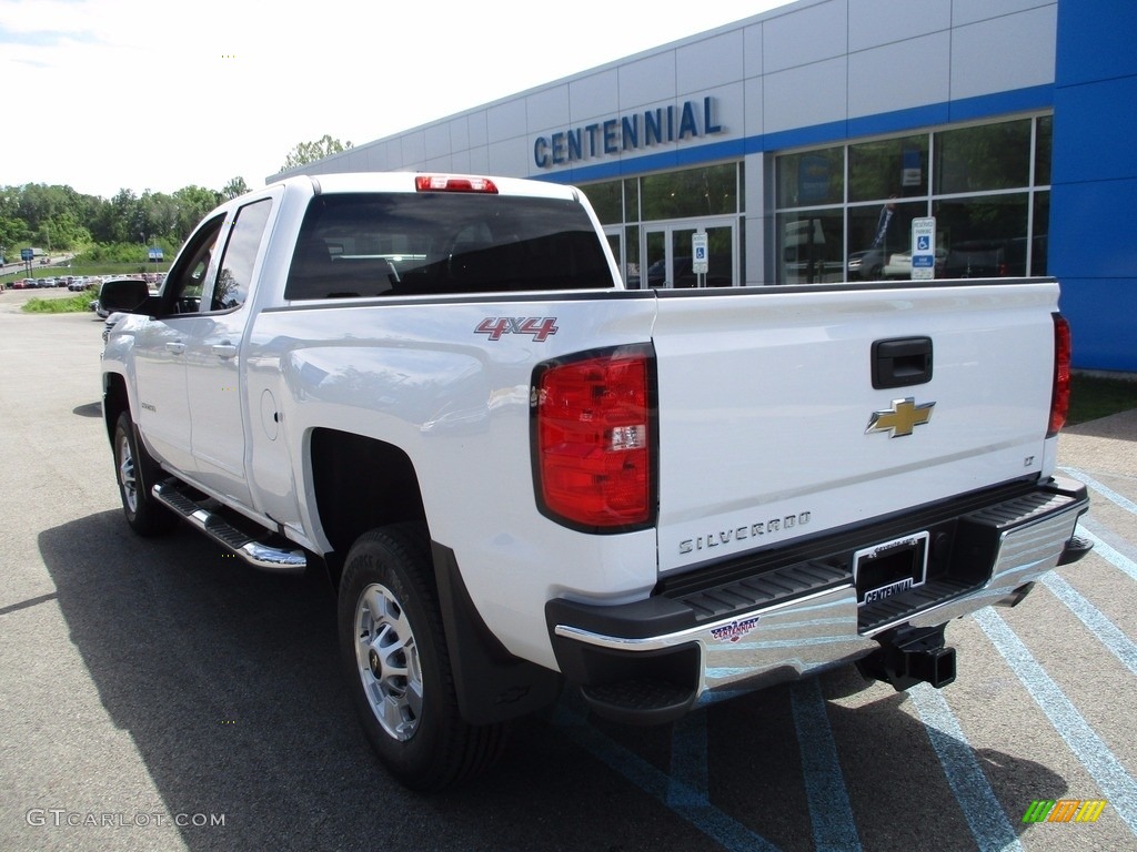 2017 Silverado 2500HD LT Double Cab 4x4 - Summit White / Dark Ash/Jet Black photo #4