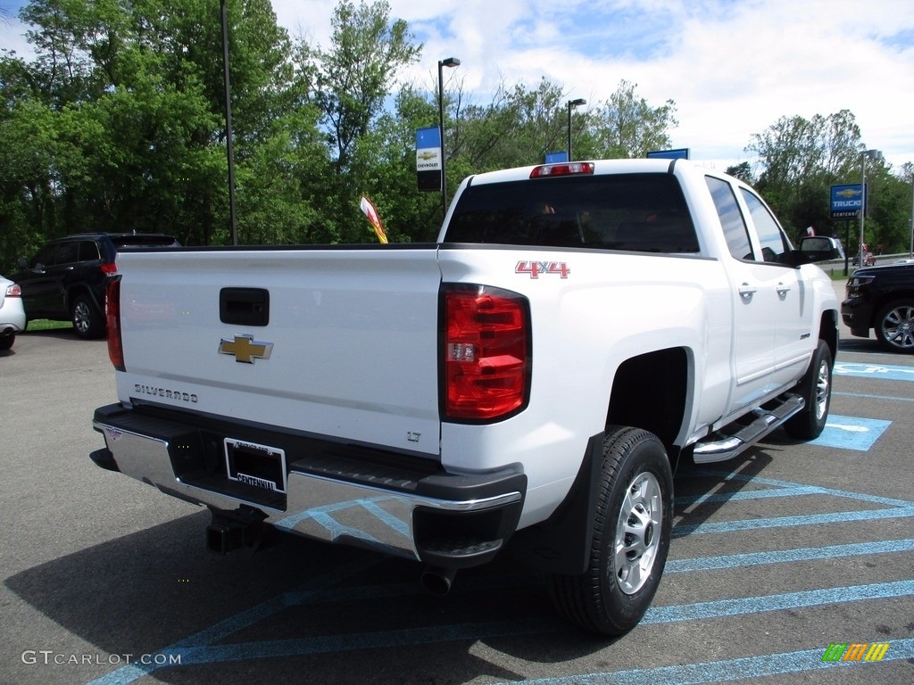 2017 Silverado 2500HD LT Double Cab 4x4 - Summit White / Dark Ash/Jet Black photo #6