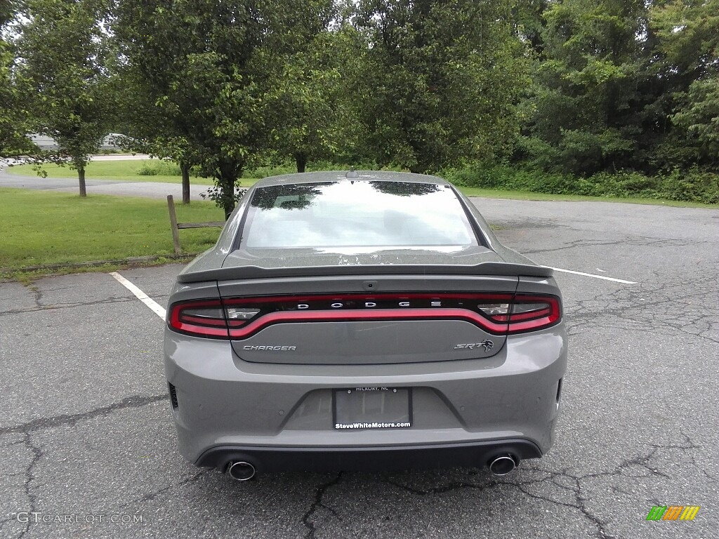 2017 Charger SRT Hellcat - Destroyer Grey / Black photo #7