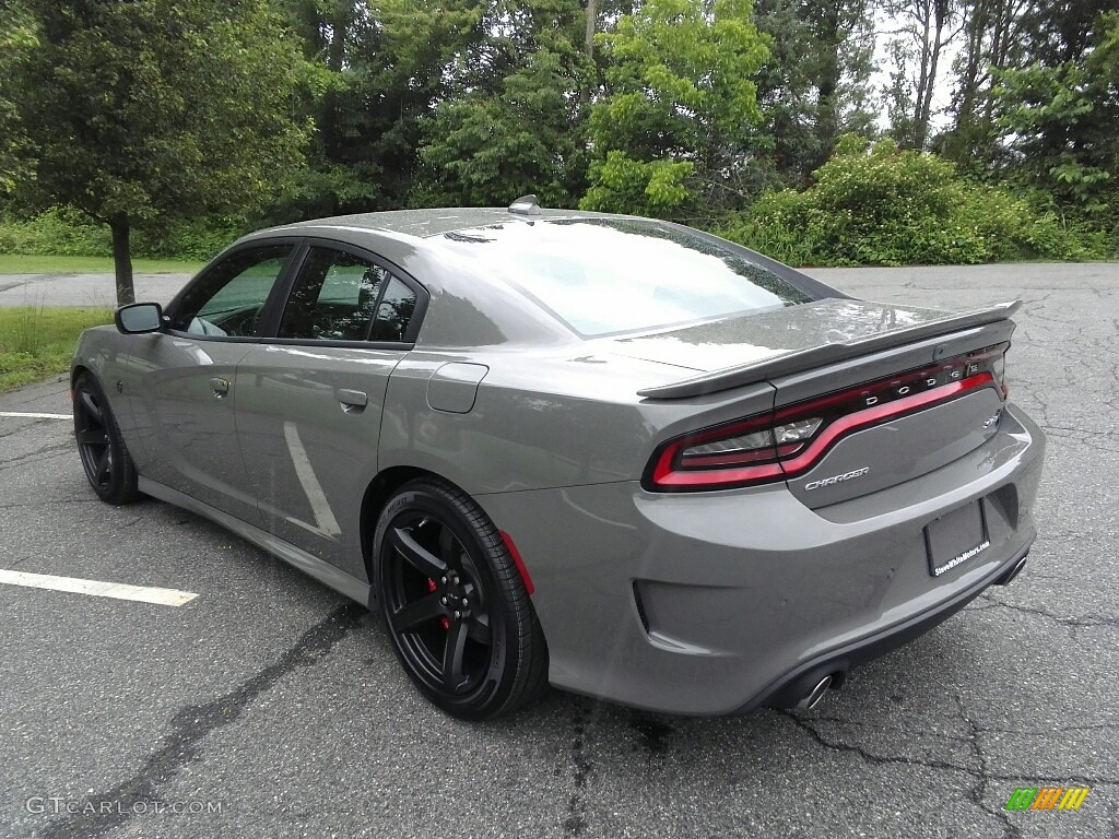 2017 Charger SRT Hellcat - Destroyer Grey / Black photo #9