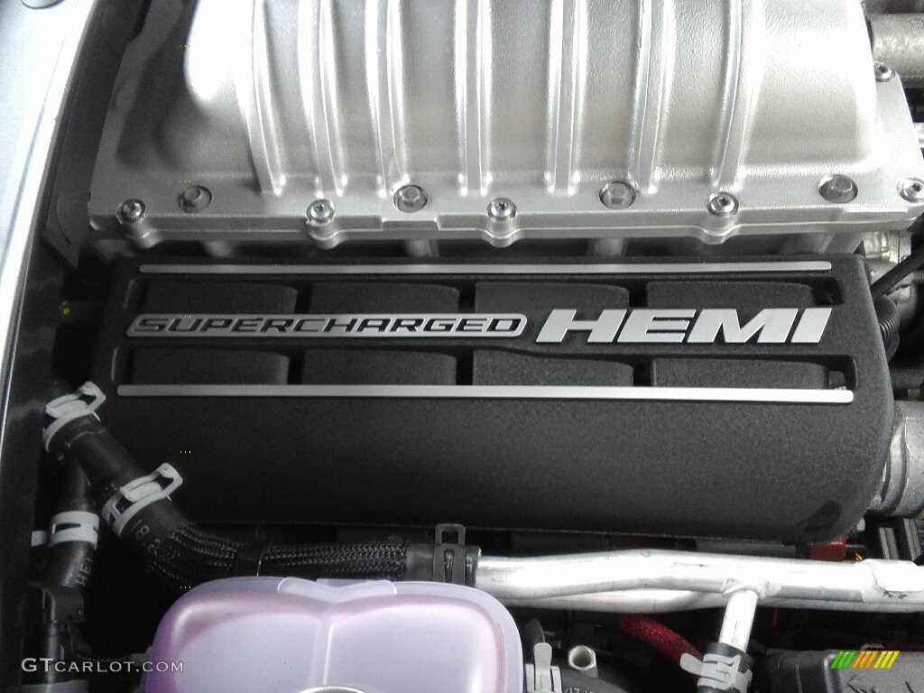 2017 Dodge Charger SRT Hellcat 6.2 Liter Supercharged HEMI OHV 16-Valve VVT V8 Engine Photo #120654776