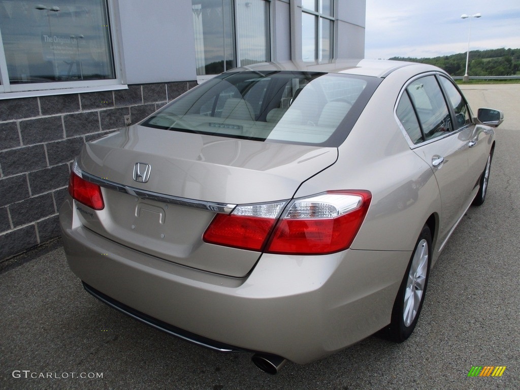 2014 Accord EX Sedan - Champagne Frost Pearl / Ivory photo #16