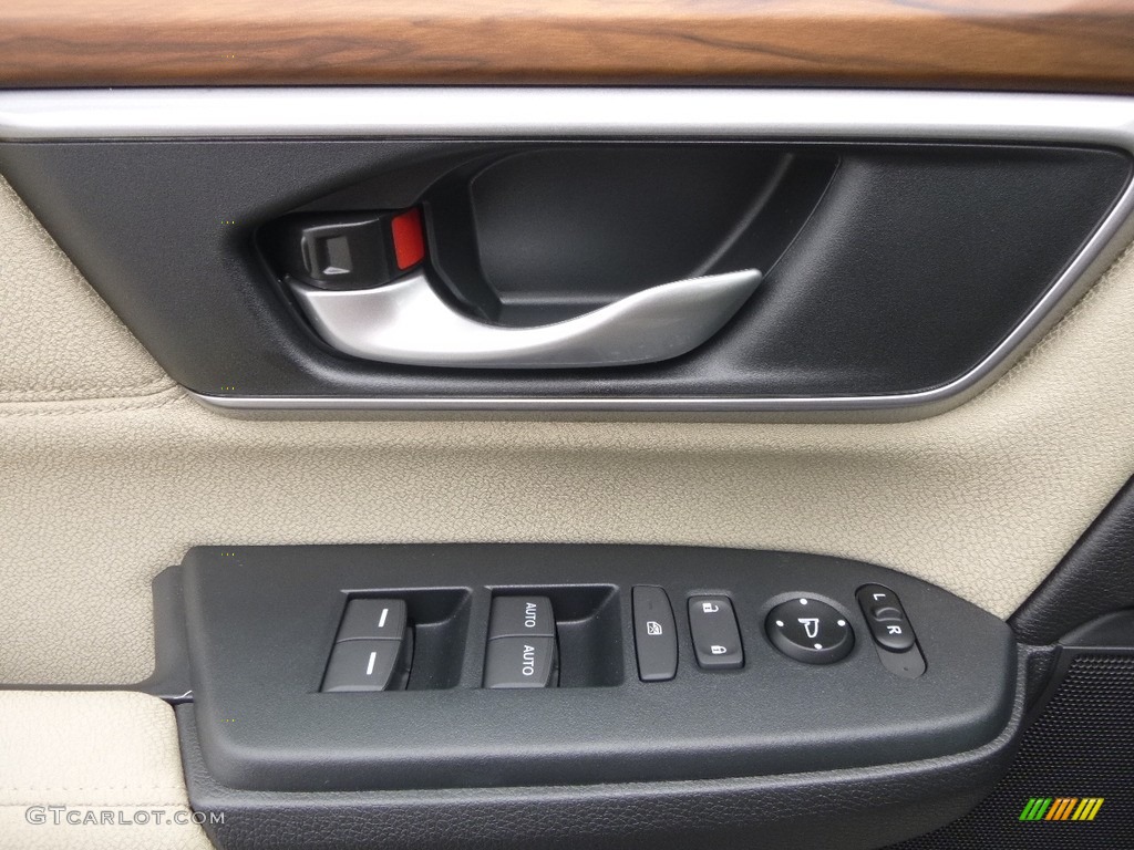 2017 CR-V EX AWD - Sandstorm Metallic / Ivory photo #9