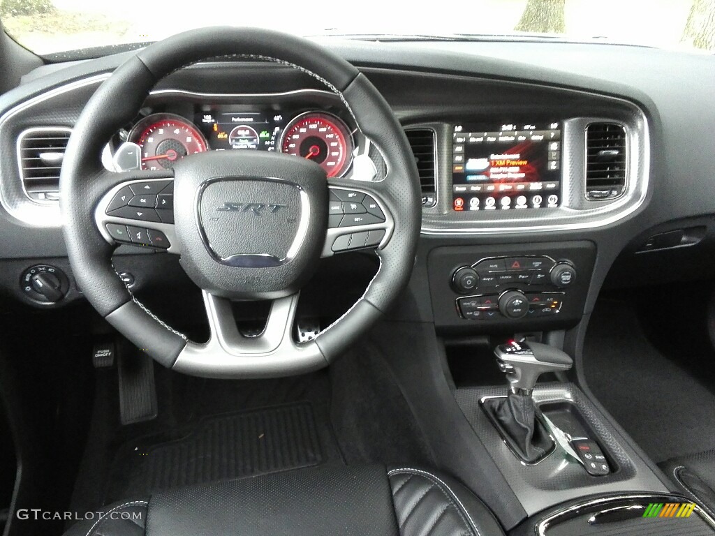 2017 Charger SRT Hellcat - Destroyer Grey / Black photo #30