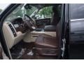 Canyon Brown/Light Frost Beige 2017 Ram 2500 Laramie Longhorn Crew Cab 4x4 Interior Color
