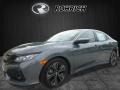 Polished Metal Metallic - Civic EX Hatchback Photo No. 4