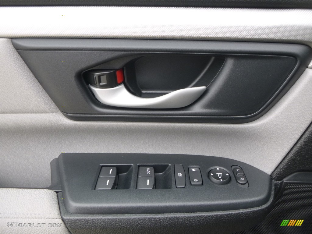 2017 CR-V LX AWD - Modern Steel Metallic / Gray photo #9