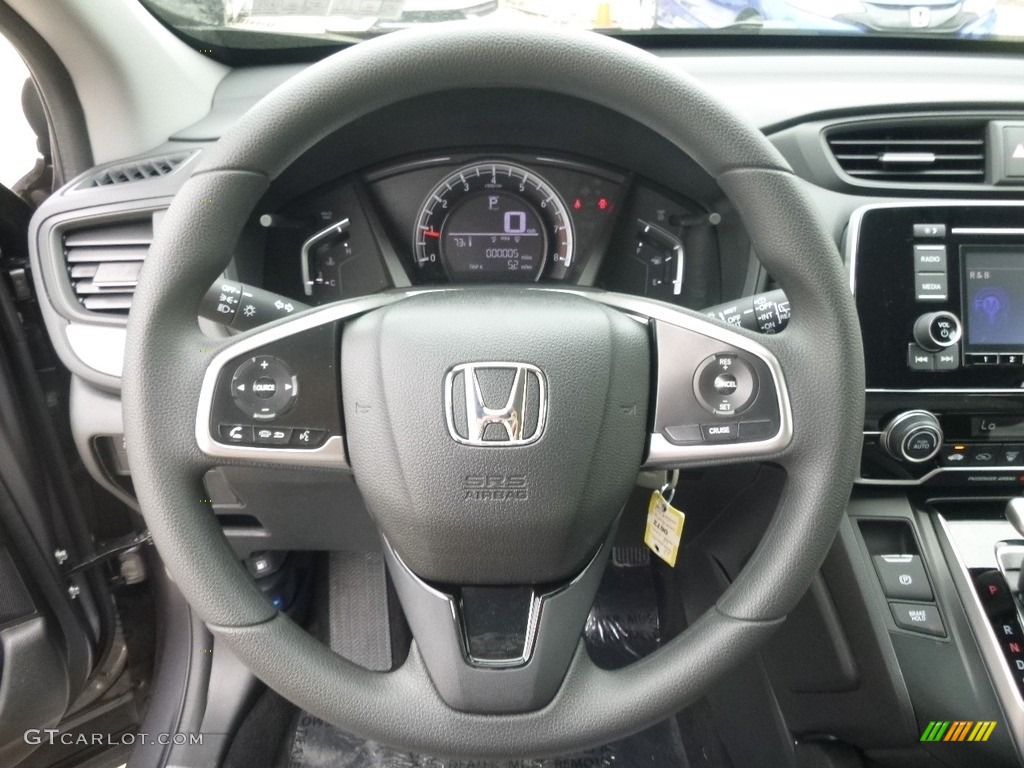 2017 CR-V LX AWD - Modern Steel Metallic / Gray photo #14