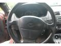 Dark Gray 1995 Nissan 240SX Coupe Steering Wheel
